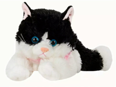 

soniya Enterprises cat - 25 cm(Black)