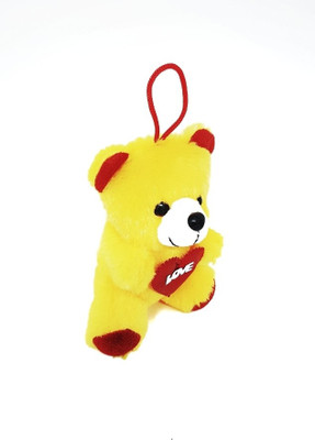 Mofaro Soft small love teddy - 6 inch(Multicolor, Yellow)