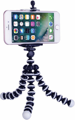 

BUY GENUINE Universal Flexible Octopus 360 Degree Travel Compact Portable Octopus Mobile Holder Phone Snake Style Stand for All Android/Smartphones/DSLR Cameras Lazy Stand Tripod(Multicolor, Supports Up to 1000 g)