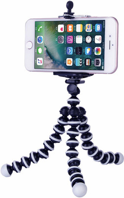 

BUY SURETY Universal Flexible Octopus 360 Degree Travel Compact Portable Octopus Mobile Holder Phone Snake Style Stand for All Android/Smartphones/DSLR Cameras Lazy Stand Tripod(Multicolor, Supports Up to 1000 g)