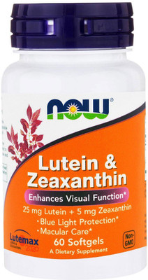 

Now Foods Now Foods, Lutein & Zeaxanthin,(60 No)