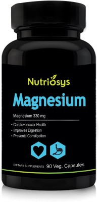 

Nutriosys Magnesium Citrate - 330mg,Veg Capsules(90 No)