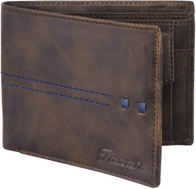 

jaxer Men Brown Artificial Leather Wallet(3 Card Slots), Blue