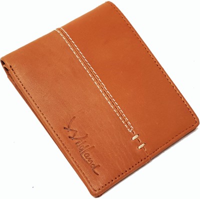 

Wildland Men Casual Tan Genuine Leather Wallet(8 Card Slots)