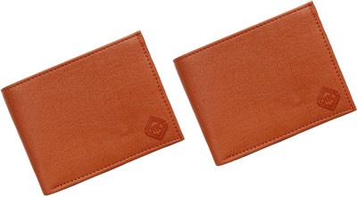 

RK ENTERPRISES Men Casual Tan Artificial Leather Wallet(6 Card Slots)