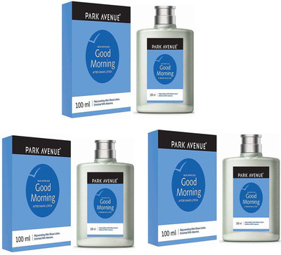 

Park Avenue Good Morning AFTER SHAVING LOTION 100 ml × 3 Pack Of Three(300 ml)