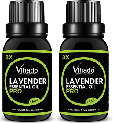 

VIHADO Lavender & Cedarwood Hair Oil (18 ml) (Pack of 2)(18 ml)