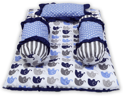 

Miss & Chief 4pc Cotton Bedding Set(Blue)