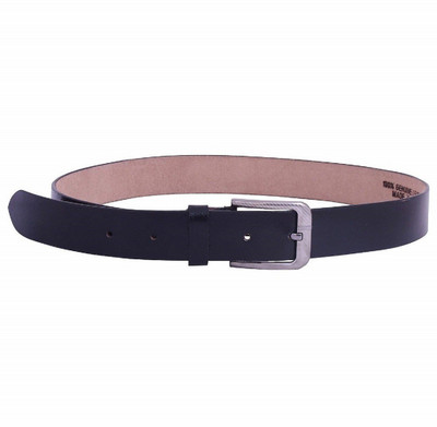 

SHYAMKRIPA Women Formal Blue Genuine Leather Belt, Black
