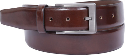 

ZAZ Men Formal Brown Genuine Leather Belt