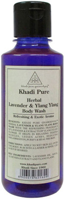 

Khadi Pure Herbal Lavender & Ylang Ylang Body Wash(210 ml)