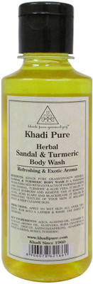 

Khadi Pure Herbal Sandal & Turmeric Body Wash(210 ml)