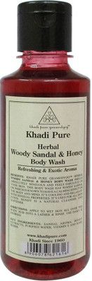 

Khadi Pure Herbal Woody Sandal & Honey Body Wash(210 ml)