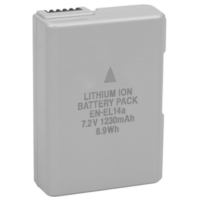 Eshopher En-EL14a Camera Battery Capacity of 1230mah Camera Lithium-ion(Yes)