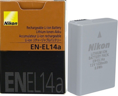 

Nikon EN-EL14a Camera Lithium-ion(Yes)