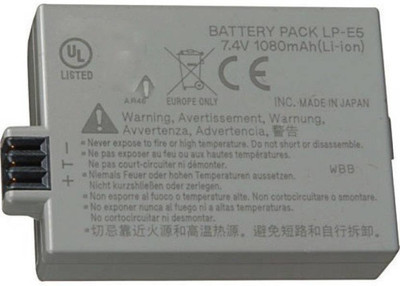 

Eshopher LP-E5 Rechargeable Battery for Canon Camera Lithium-ion(Yes)