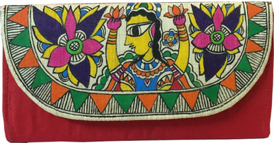 

craftmagic Casual Red Clutch