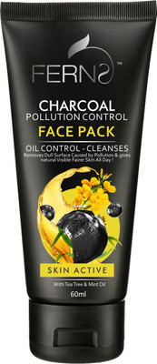 Ferns Charcoal (Pollution & Oil Control) Face Pack(60 ml)