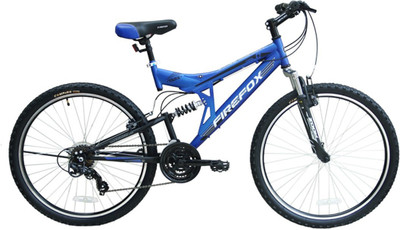 

Firefox Tank 26 T Mountain Cycle(21 Gear, Blue), Black;blue