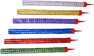 

PARTY PROPZ Multicolor Cracker Birthday Candles - 6 g