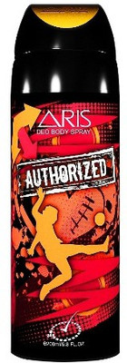 

ARIS 2 * AUTHORIZED DEODORANT Body Spray - For Men(400 ml, Pack of 2)