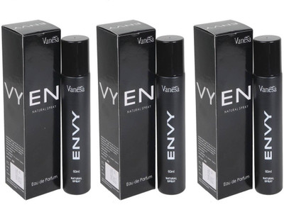 

Envy Men 60 ml Pack of 3 Perfume Body Spray - For Men(180 ml, Pack of 3)