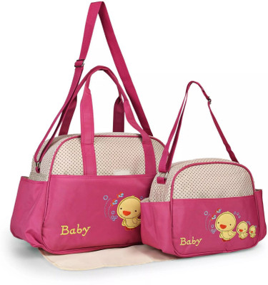 

Offspring Outing Mama Shoulder Diaper Bag Shoulder Diaper Bag(Dark Pink)