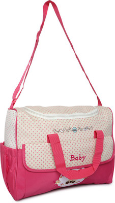 Offspring Multifunction Shoulder Diaper Bag Shoulder Diaper Bag(Pink)