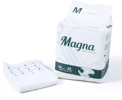 Romsons MAGNA Adult Diapers - M(10 Pieces)