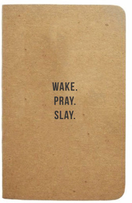 

The Art People A6 Notebook(SLAY A6 RULED NOTEBOOK, Brown)