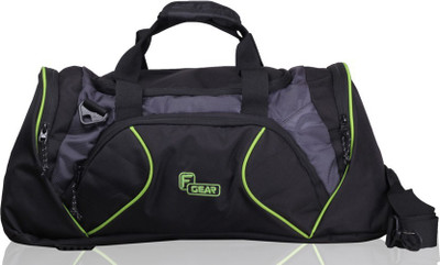 

F Gear 21 inch/55 cm Metro Gym Bag(Black, Grey, Green), Black;green;grey