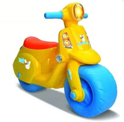 

Baybee Vespa Ride-on Car I Suitable for Boys & Girls Scooter Non Battery Operated Ride On(Yellow)