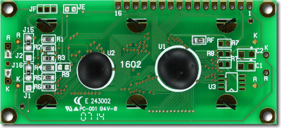 

LBD Robotics LCD Display: 16x2 Electronic Components Electronic Hobby Kit