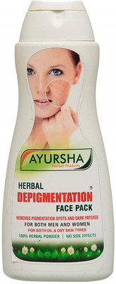 

AYURSHA HERBAL PRODUCTS Depigmentation Face Pack(100 g)