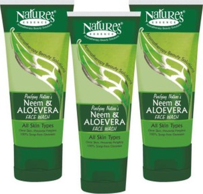 

Nature's PURIFYING NEEM & ALOEVEERA FACE WASH FOR PIMPLES 65ML (PACK OF 3) Face Wash(65 ml)