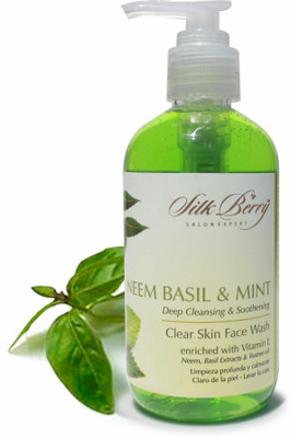 

Silkberry 3 Herbs (Neem, Basil & Mint) Refreshing Face Wash(250 ml)