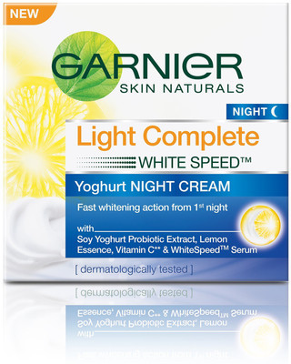 

Garnier Skin Naturals Light Complete Night Cream(40 g)