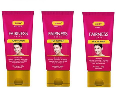 

Bakson's Fairness Cream 100 gms [Pack of 3] [ 100 gms X 3 , 300 gms](300 g)