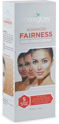 

MAXGLOW ADVANCED FAIRNESS DAILY CREAM - PACK OF 2(100 g)