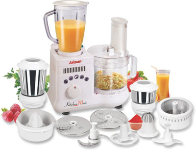Jaipan JPFP0013 650 W Food Processor(White)