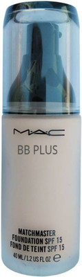 

MAC BB PLUS Foundation Matchmaster Spf 15 Found De Teint Spf15 60ml For All Skin Tone Foundation (Nc 20,NC25) Foundation(NATURAL)