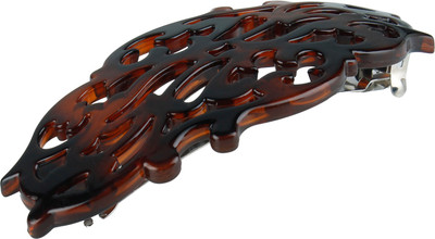 

Franck Provost (France) Barrette Ponytail Holder Hair Pin(Brown)