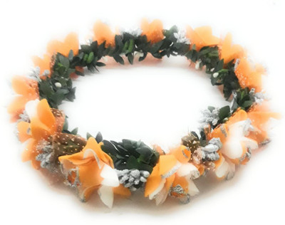 

GiftsBouquet Floral Tiara Head Band(Multicolor)