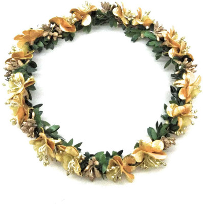 GiftsBouquet Tiara Head Band(Gold)