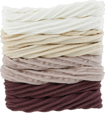 

Franck Provost Thick Elastic Ponytail Holder Hair (8 pcs) Rubber Band(Multicolor)