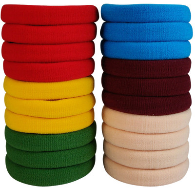 

Ammvi Creations Set of 30 hair bands Rubber Band(Multicolor)
