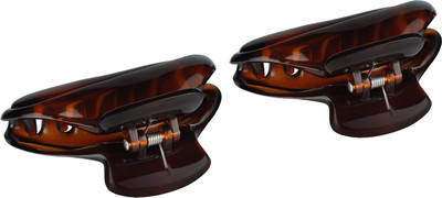 

Franck Provost (France) Medium Butterfly ClawClutcher (2 pcs) Hair Clip(Brown)
