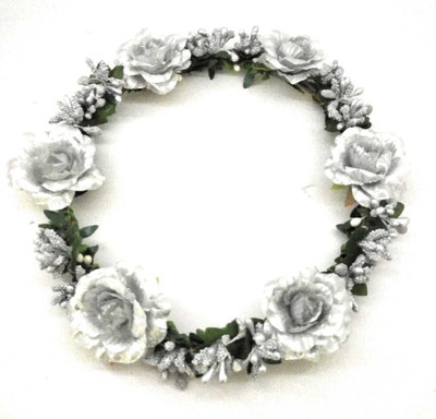 

GiftsBouquet Tiara Head Band(Silver)