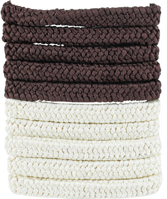 

Franck Provost Thick Elastic Ponytail Holder Hair (10 pcs) Rubber Band(Multicolor)