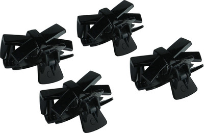 

Franck Provost (France) Butterfly (4 pcs) Hair Claw(Black)